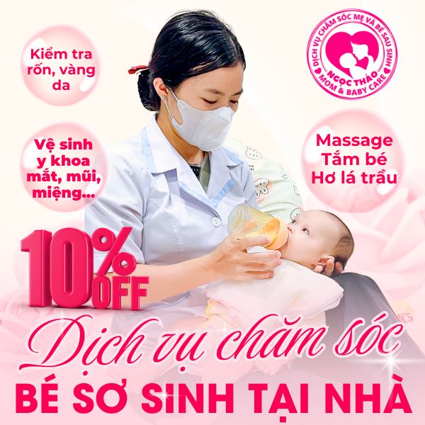 Dịch vụ tắm bé tại nhà TPHCM chuyên nghiệp tận tâm